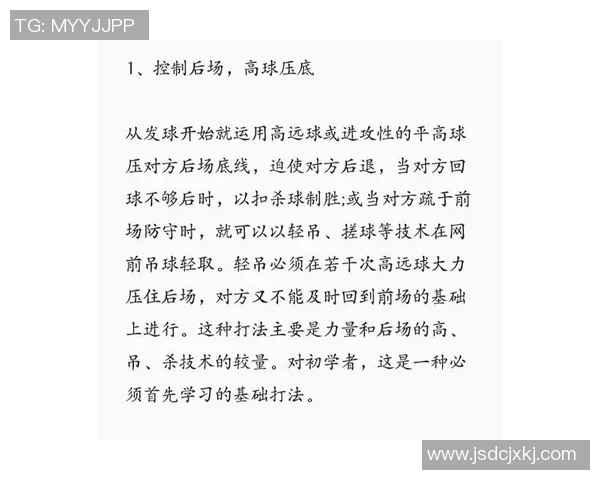 杭州羽毛球队区域防守策略分析及其在比赛中的应用探讨